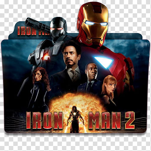 Iron Man Movie Collection Folder Icon , Iron Man , Iron Man  movie file illustration transparent background PNG clipart
