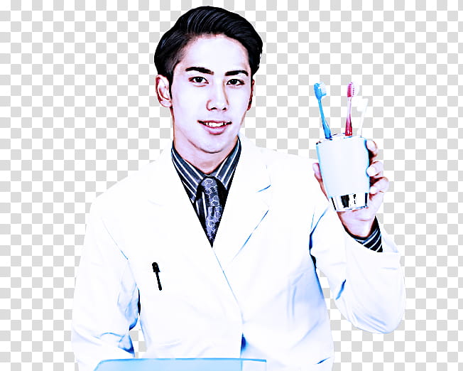 white coat physician health care provider service uniform, Smile transparent background PNG clipart