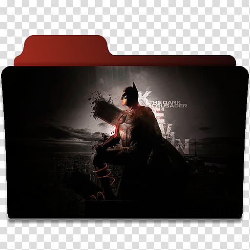 Batman Dark Knight Icon Folders ico and , _ transparent background PNG clipart