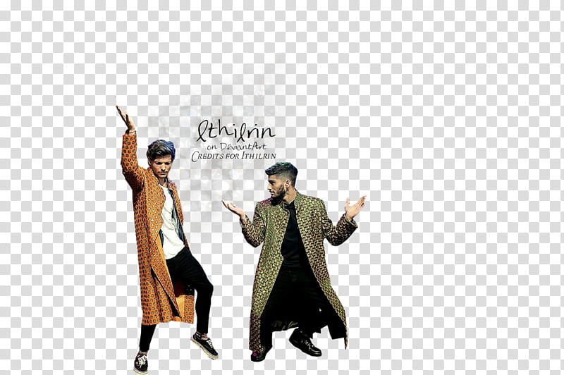 Louis and Zayn transparent background PNG clipart