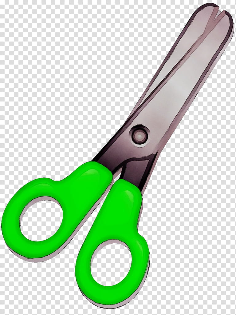 Watercolor Drawing, Paint, Wet Ink, Scissors, Haircutting Shears, Thinning Scissors, Hairdresser, Barber transparent background PNG clipart