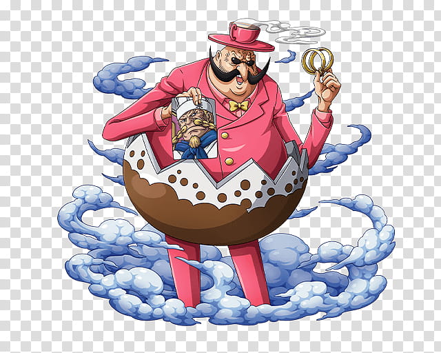 Baron Tamago knight Combatant of Big Mom Pirates transparent background PNG clipart