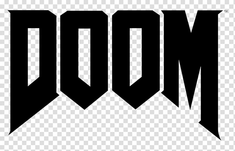 Doom logo transparent background PNG clipart