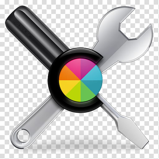 Big Mac OS X Icons,  ColorSync Utility transparent background PNG clipart