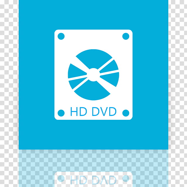 Metro UI Icon Set  Icons, HD DVD_mirror, blue and white HD DVD icon transparent background PNG clipart