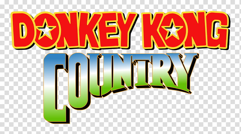 Donkey, Donkey Kong Country, Logo, Video Games, Donkey Kong 94, Donkey Kong Country Tropical Freeze, Text, Banner transparent background PNG clipart