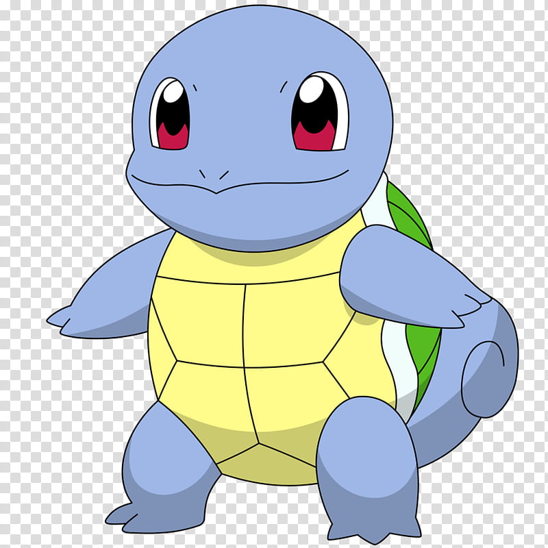 Shiny Squirtle transparent background PNG clipart