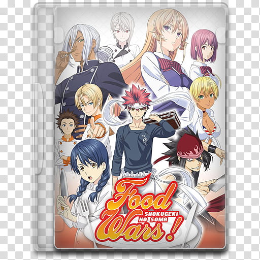 TV Show Icon , Food Wars! Shokugeki no Soma transparent background PNG clipart