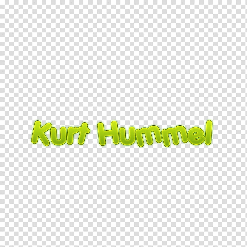 nombres personajes glee, Kurt Hummel text transparent background PNG clipart