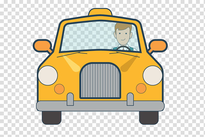 Vintage, Taxi, Drawing, Animation, Car, Cartoon, Baggage, Suitcase transparent background PNG clipart