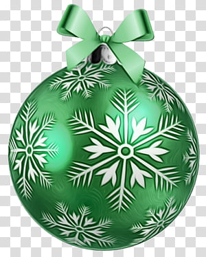 Christmas ornament, Watercolor, Paint, Wet Ink, Green, Holiday Ornament, Christmas Decoration, Christmas 
 transparent background PNG clipart thumbnail