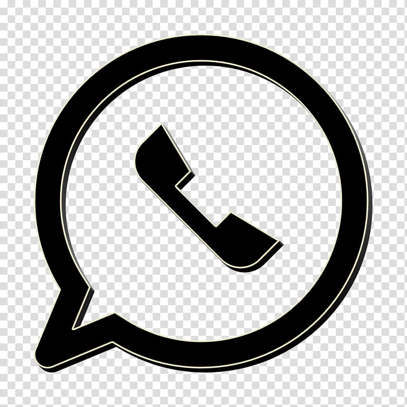 chat icon logo icon media icon, Social Icon, Whatsapp Icon, Symbol, Circle, Blackandwhite, Sign, Arrow transparent background PNG clipart
