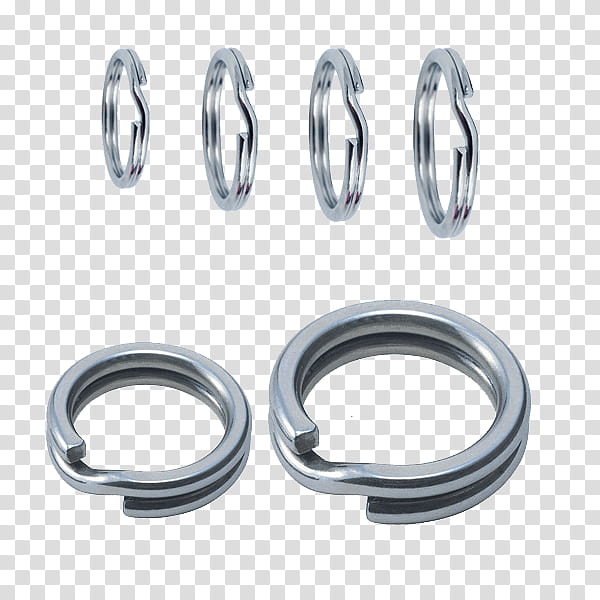 Silver, Stainless Steel, Swivel, Ring, Fishing Tackle, Wire Rope, Ball Bearing, Fishing Swivel transparent background PNG clipart