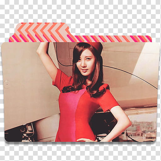 Girls Generation Girls and Peace Folder , -.Seo Hyun transparent background PNG clipart