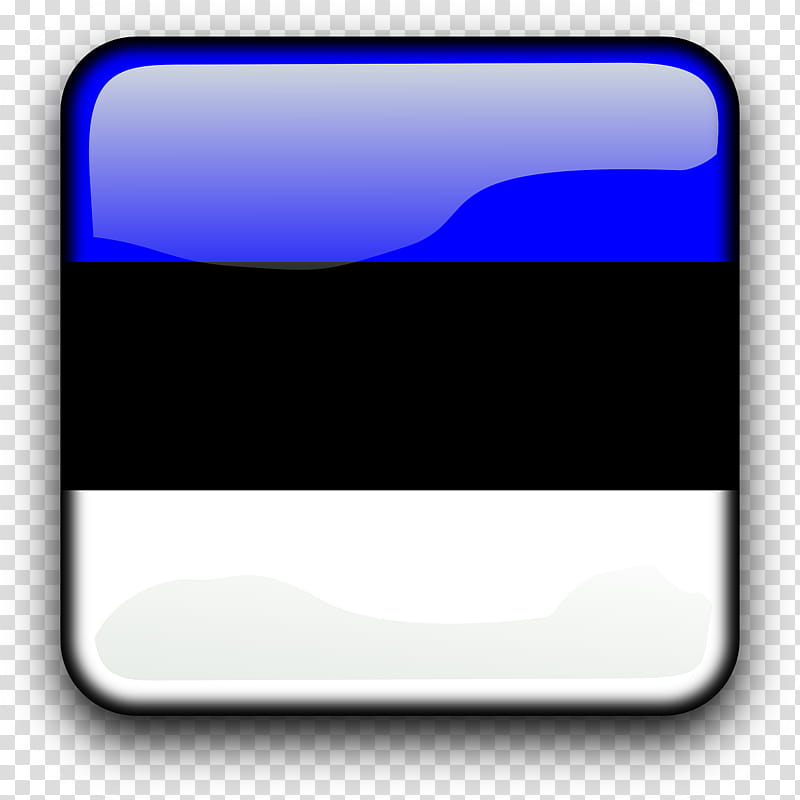 Flag Icon, Estonia, Flag Of Estonia, Blue, Line, Area, Rectangle, Square transparent background PNG clipart