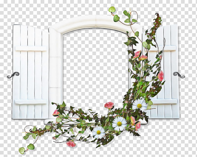 Flower Background Frame, Window, Frames, Window Frame, Flower Frame, Chambranle, Window Screens, Decorative Frames transparent background PNG clipart