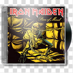 Iron Maiden, , Piece Of Mind transparent background PNG clipart
