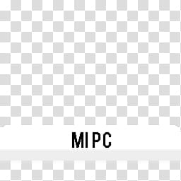 Panel Box Docklet Set, MI PC text transparent background PNG clipart