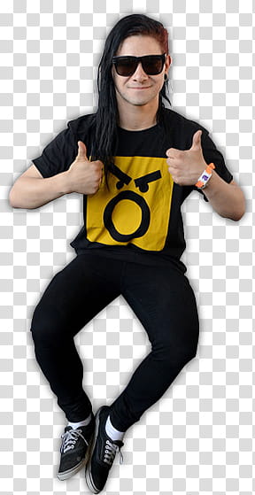 Skrillex transparent background PNG clipart