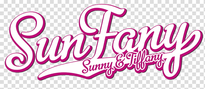 SunFany in Love and Girls Typography, Sun Fany text transparent background PNG clipart