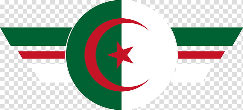 Flag, Algeria, Algerian Air Force, Logo, Military, Algerian National Navy, Military Aircraft Insignia, Bophuthatswana Air Force transparent background PNG clipart