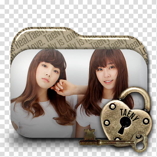 TaeNy Folder Icon  Locksmith Edition , , Taeny themed folder art transparent background PNG clipart
