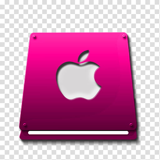Black Shift HDD, Pink Shift Apple HDD transparent background PNG clipart