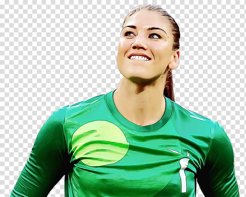 Soccer, Hope Solo, Goalkeeper, Football, Tshirt, Shoulder, Sleeve, Football Player transparent background PNG clipart