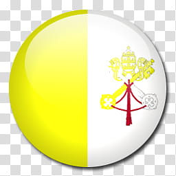 World Flags, Holy See (Vatican City) icon transparent background PNG clipart