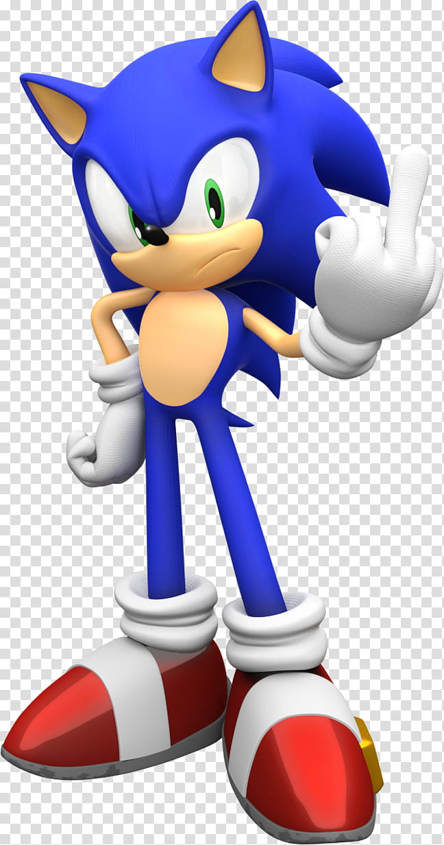 Sonic the Hedgehog Middle Finger, Sonic The Hedgehog transparent background PNG clipart