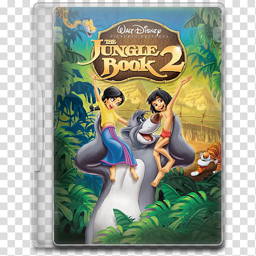 Movie Icon Mega , The Jungle Book , Walt Disney The Jungle Book  movie case transparent background PNG clipart
