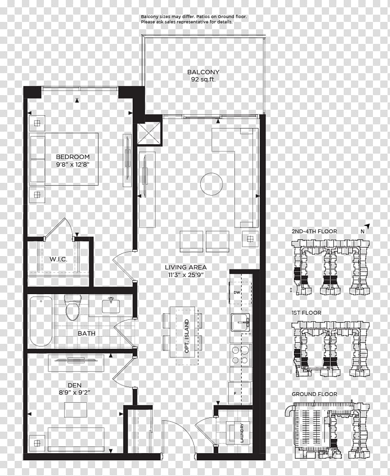 Real Estate, Floor Plan, Craftsman Condominium, Clarkson Mississauga, Den, Architecture, Bedroom, Home, Text, Structure transparent background PNG clipart