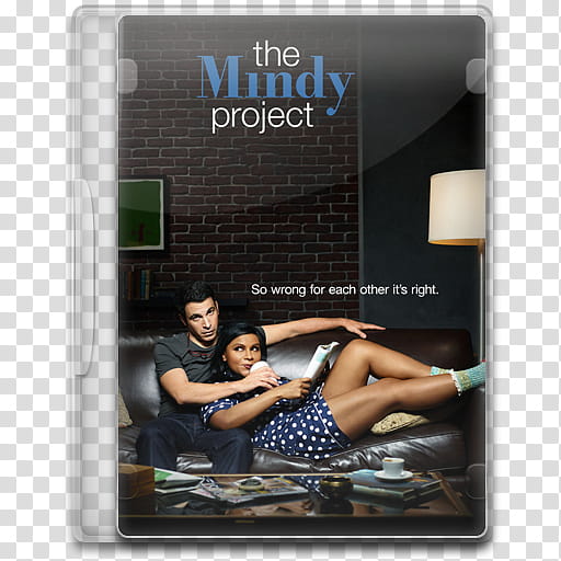 TV Show Icon Mega , The Mindy Project , The Mindy Project DVD case transparent background PNG clipart