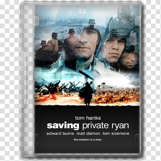 Matt Damon Movies , Saving Private Ryan () transparent background PNG clipart
