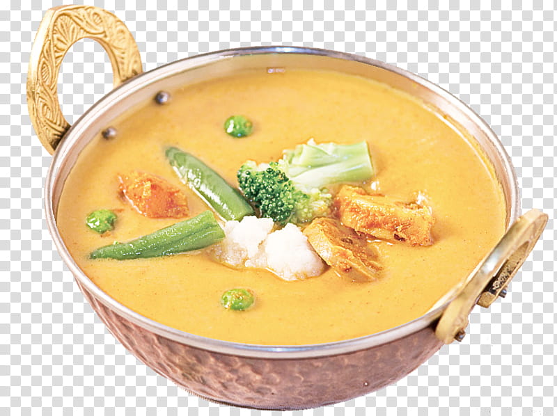 dish food cuisine yellow curry ingredient, Soup, Caldo De Pollo, Potage, Gravy transparent background PNG clipart