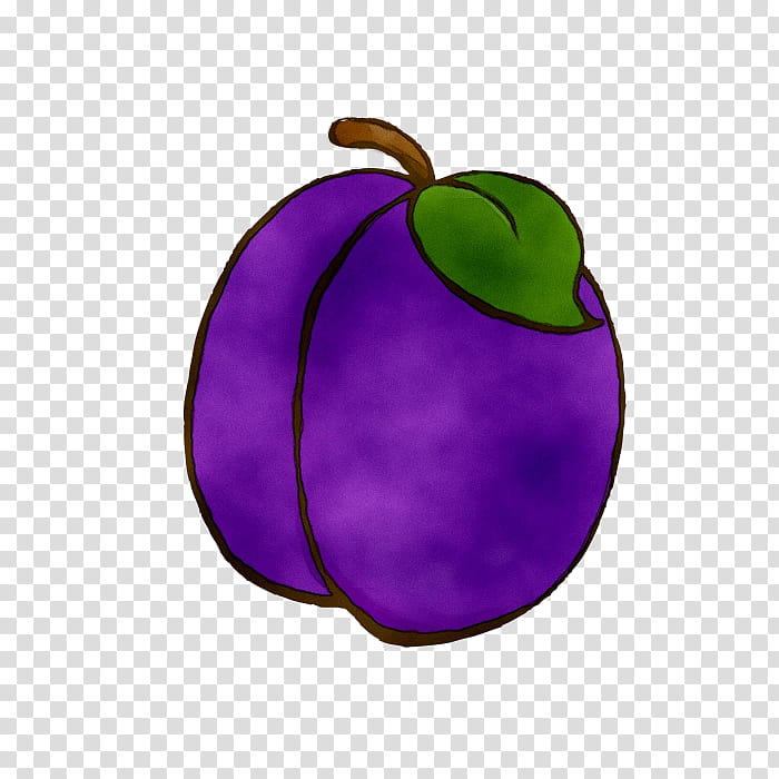 Apple Leaf, Purple, Violet, Fruit, European Plum, Plant, Tree, Food transparent background PNG clipart