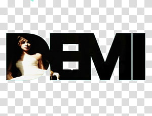 Texto Demi Lovato transparent background PNG clipart thumbnail