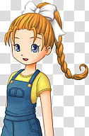 Harvest Moon Girl, Ann transparent background PNG clipart