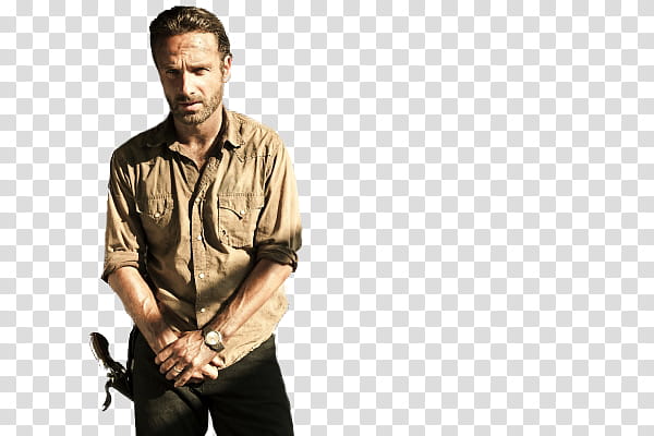 The Walking Dead Season , The Walking Dead male character transparent background PNG clipart