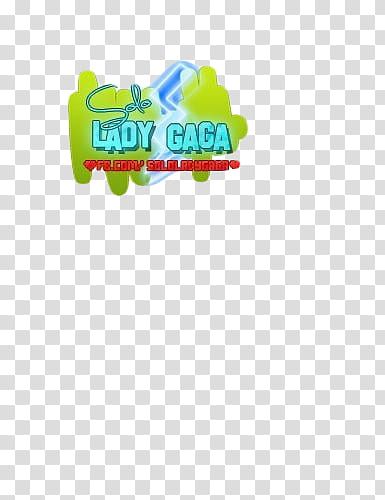 Solo Lady Gaga ~ Logo Oficial transparent background PNG clipart