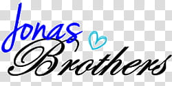 text Jonas Brothers , Jonas Brothers tex transparent background PNG clipart