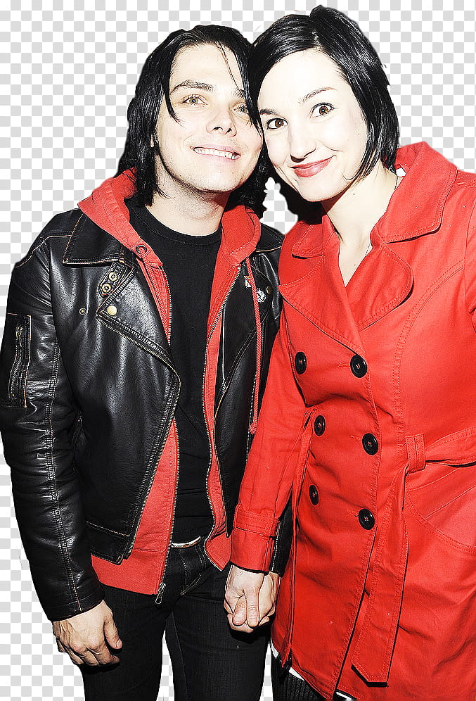 Lindsay and Gerard Way transparent background PNG clipart