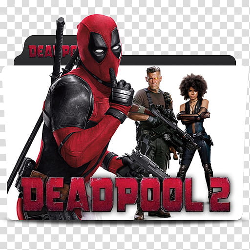 MARVEL X Men Films Folder Icon , deadpool-a transparent background PNG clipart