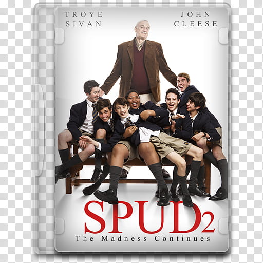 Movie Icon Mega , Spud , The Madness Continues transparent background PNG clipart