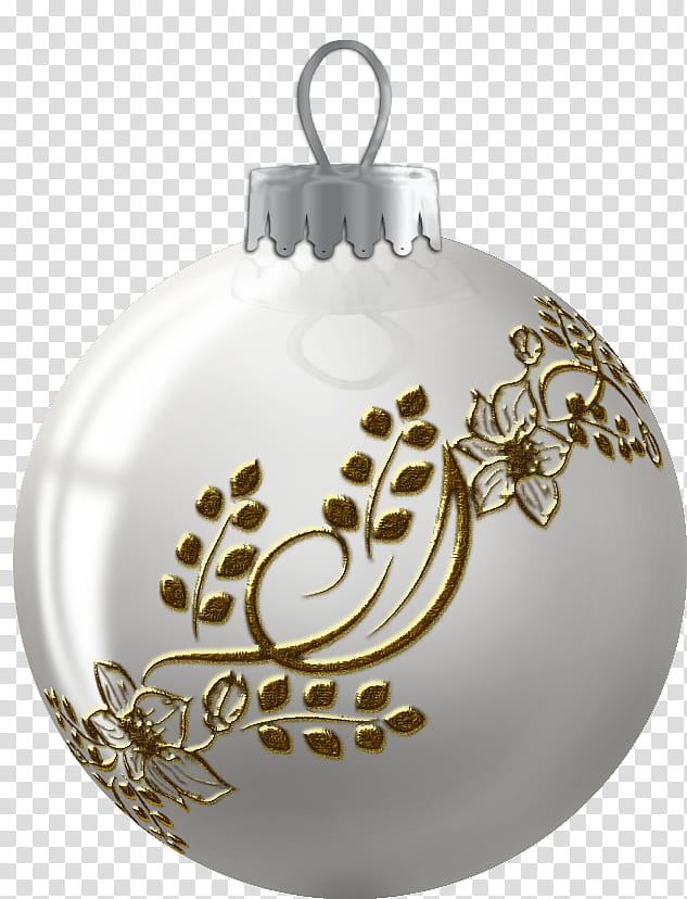 Silver Balls, christmas bauble illustration transparent background PNG clipart