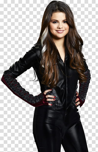 Selena Gomez, standing Selena Gomez with her arms akimbo transparent background PNG clipart