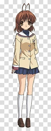 Furukawa Nagisa Clannad Anime transparent background PNG clipart
