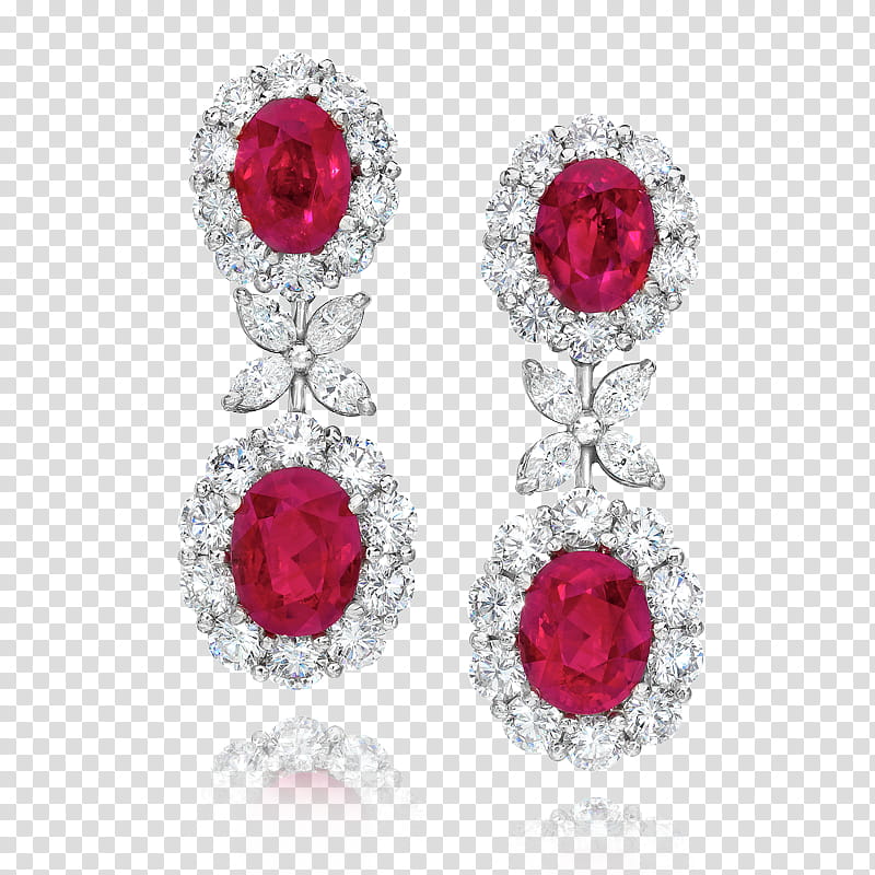 Metal, Earring, Jewellery, Body Jewellery, Magenta, Diamond, Ruby Ms, Human Body transparent background PNG clipart
