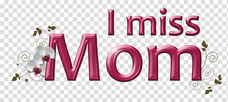 I Miss Mom, i miss mom text art transparent background PNG clipart