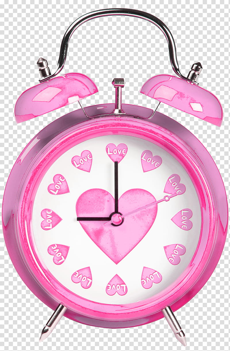 Iconos Rosas, Reloj transparent background PNG clipart